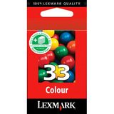 LEXMARK 18C0033BR/018CX033E  (33) COLOUR  Z800 series, X5200 series 