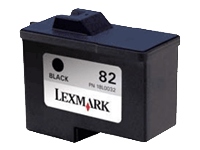 LEXMARK 18L0032BR  (82) BLACK - Z55 series, Z65 series.