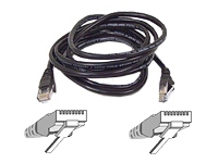 Belkin 25M RJ45 CAT5e, Ethernet cable, black