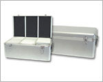 ALUMINIUM CD/DVD BOX  (420 CAPACITY)