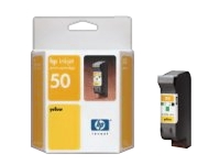 HP 51650YE YELLOW INK  NO.50