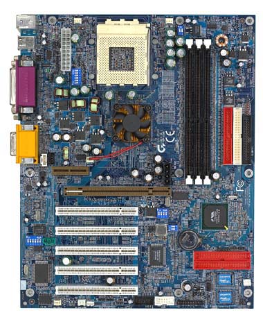 GIGABYTE GA-7DXR Socket A (462) Mainboard, FSB:200/266