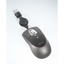 TARGUS 5-BUTTON LASER RETRACTABLE NOTEBOOK MOUSE