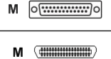 HP C2946A IEEE 1284-C A-C PARALLEL BI-DIRECTIONAL CABLE, 3m.