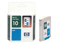 HP C4841A CYAN  INK CARTRIDGE NO.10