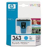 HP C8771EE (363) CYAN  INK CARTRIDGE (Photosmart 3210, 3310, C5180, C6180, C7180, D6160, D7160, D7360) 5.5ml