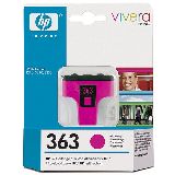 HP C8772EE (363) MAGENTA  INK CARTRIDGE (Photosmart 3210, 3310, C5180, C6180, C7180, D6160, D7160, D7360)  3.5ml