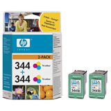 HP C9505EE (344) COLOUR CARTRIDGE, 2PACK