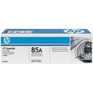 HP CE285A (#85A) BLACK TONER CARTRIDGE FOR HP LASERJET P1102
