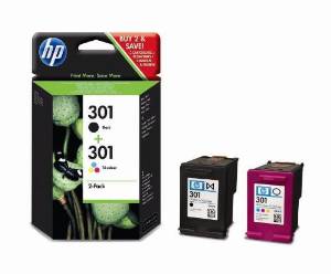 HP CR340E 301 COMBO PACK (BLACK & TRI-COLOUR)