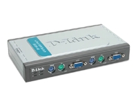 D-LINK DKVM-4K 4PORT KVM SWITCH