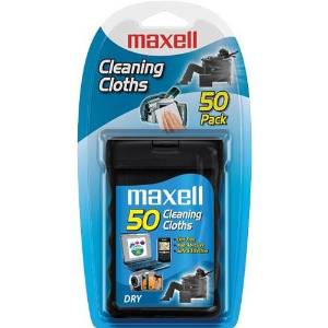 MAXELL DVD, CD GAMES CLEANING CLOTHS DVD-305 025215190872