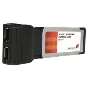 STARTECH 2PORT EXPRESSCARD TO IEEE-1394 FIREWIRE 