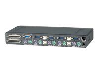 BELKIN OMNIVIEW PRO 4 PORT KVM SWITCH (PN: F1DA104TUK)