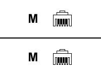 10m RJ11 PLUG TO RJ11 PLUG CABLE