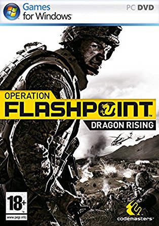 CODEMASTER OPERATION FLASHPOINT DRAGON RISING on DVD for PC