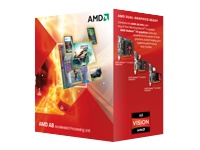 AMD A4-3300 2.50 GHz DualCore Processor with fan - Socket FM1 (0730143301404),