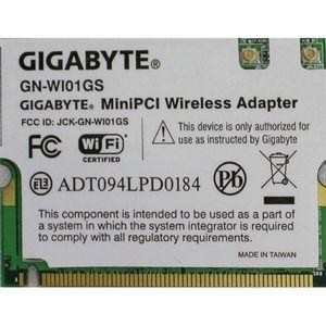 GIGABYTE GN-WI01GS MINI PCI ADAPTER, 802.11G BASED ON RALINK CHIP