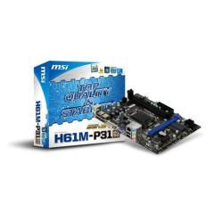 MSI H61M-P31 LGA1155 H61 microATX MAINBOARD, new.