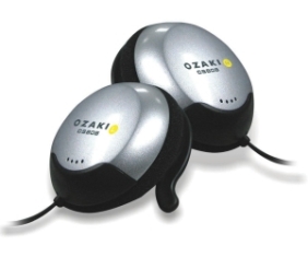 OZAKI CS808 ELEMENTS OF STYLE OVER-EAR HEADPHONE, SILVER