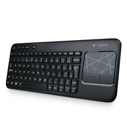 LOGITECH K400 WIRELESS TOUCH KEYBOARD, black