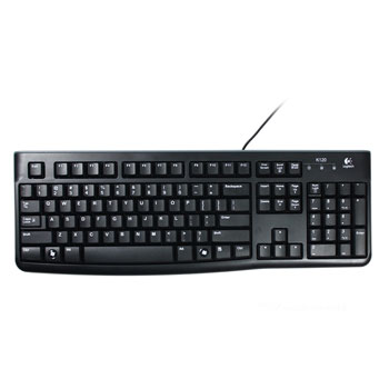 LOGITECH K120 USB KEYBOARD FOR BUSINESS, BLACK