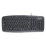 COMPUTER ESSENTIALS  WIRED KEYBOARD, black. USB