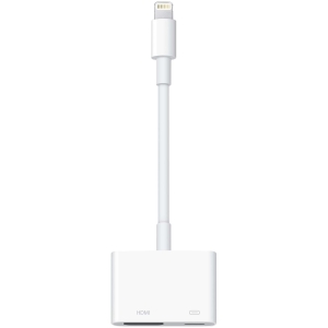 Apple Lightning HDMI A/V Cable for Audio/Video Device, TV, Projector, iPad, iPod, iPhone