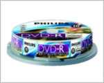 PHILIPS LIGHTSCRIBE DVD-R MEDIA. PACK 10