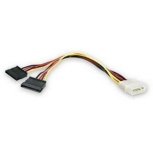 STARTECH LP4 to 2 x SATA POWER SPLITTER CABLE