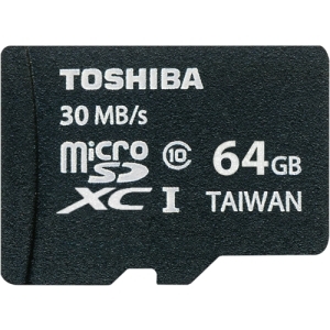 TOSHIBA 64GB MICRO SD XCI  CLASS 10