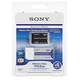 2GB SONY MEMORY STICK PRO DUO + ADAPTER