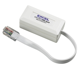 EXCEL LJU-RJ45 SECONDARY TAILED VOICE ADAPTER - TELEPHONE TO ETHERNET ADAPTER