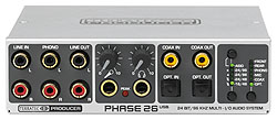 TERRATEC PHASE 26 USB 24 BIT/96 KHZ AUDIO MIDI USB INTERFACE, ASIO.  4017273665009