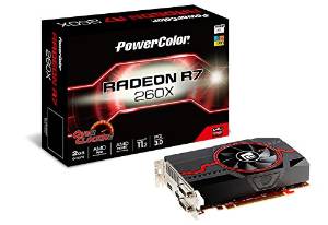 POWERCOLOR RADEON AXR7 260X 2GB GDDR5 PCI GRAPHICS CARD