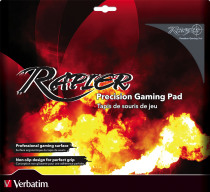 VERBATIM RAPIER PRECISION GAMING MOUSE PAD, black