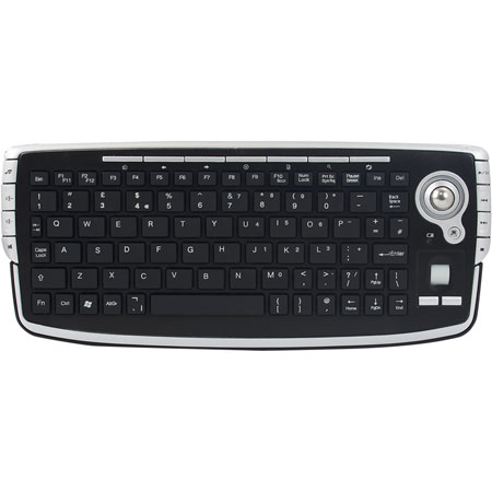 SUMVISION RIO MINI WIRELESS KEYBOARD WITH BUILT-IN TRACKBALL