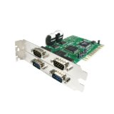 STARTECH 4 PORT PCI RS232 SERIAL ADAPTER WITH 16550 UART