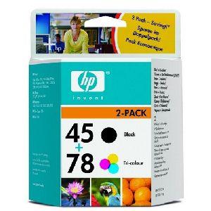 HP SA308AE #45 & #78 BLACK+COLOUR CARTRIDGE PACK