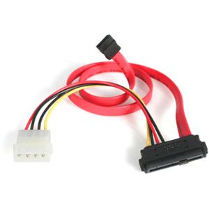 STARTECH  SAS 29PIN TO SATA Data Transfer cable with LP4 Power connector