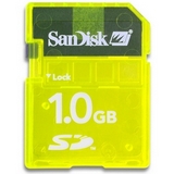 1GB SANDISK SECURE DIGITAL for/Playstation Wii 