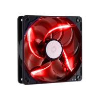 COOLERMASTER SICKLEFLOW 120MM RED LED FAN, 2000R.P.M.