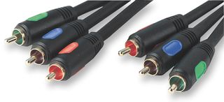 5m 3 x Phono to 3 x Phono Plug to Plug cable