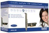 SWEEX 4PORT USB2 PCI HUB CARD