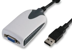 USB2.0 to VGA ADAPTER (transparent blue)