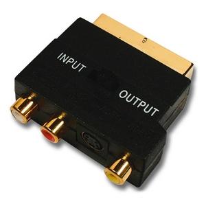 SCART ADAPTER: BELKIN VIDEO/AUDIO ADAPTOR-S-VIDEO/COMPOSITE VIDEO/AUDIO