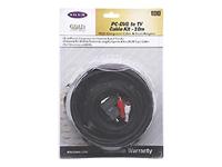 BELKIN PC-DVD TO TV CABLE KIT, 10M/32ft