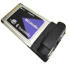 PCMCIA TO 2 x  FIREWIRE, by Dynamode LFE2000-31194