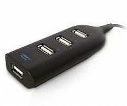 DYNAMODE USB-H41  USB2.0 4-PORT HUB, external.